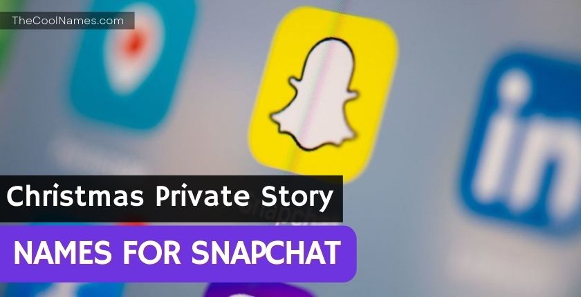 Christmas Private Story Names For Snapchat