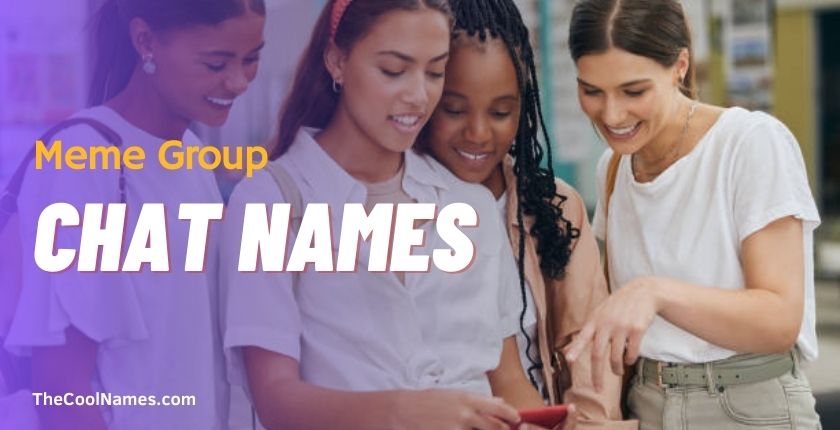 Meme Group Chat Names