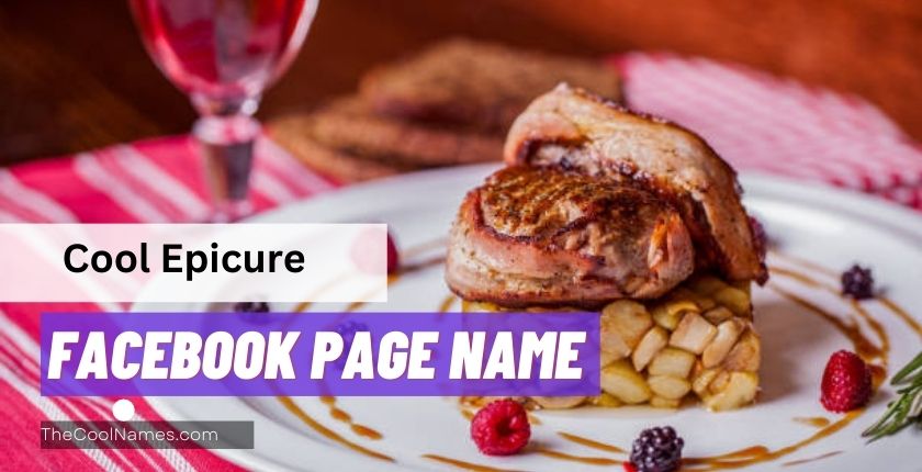 Cool Epicure Facebook Page Names