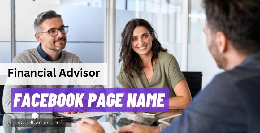 Facebook Page Name for Financial Advisor