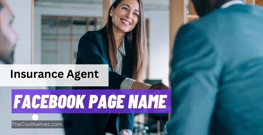 Facebook Page Name for Insurance Agent
