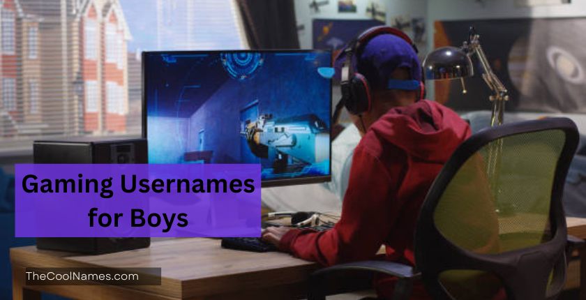 Gaming Usernames for Boys
