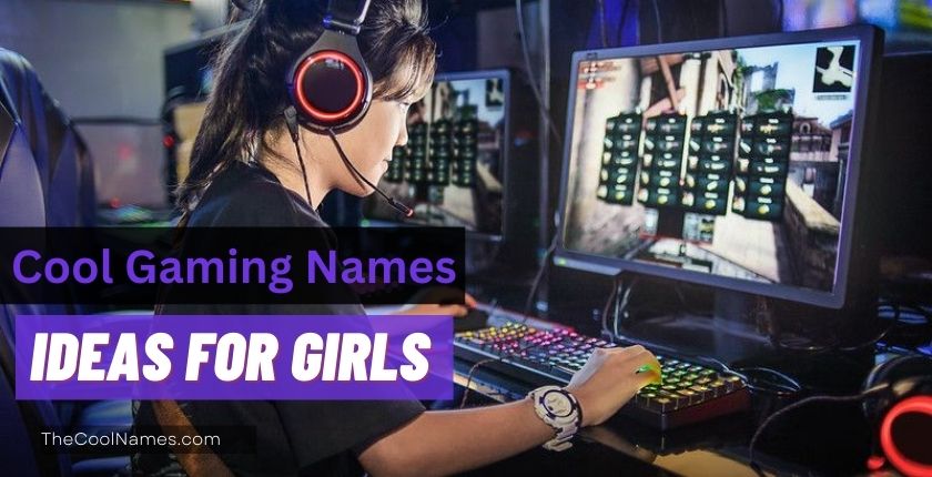 Cool Gaming Names Ideas for Girls