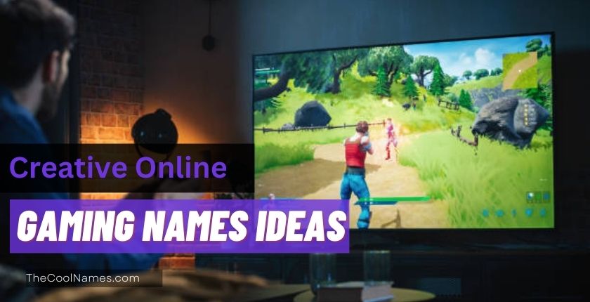 Creative Online Gaming Names Ideas