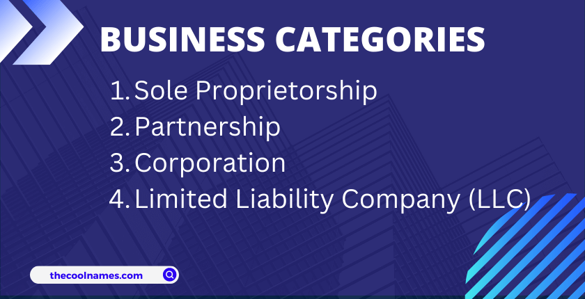 Business Categories