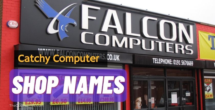 Catchy Computer Shop Names