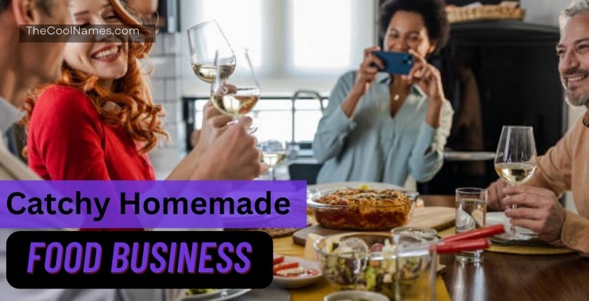 Catchy Homemade Food Business