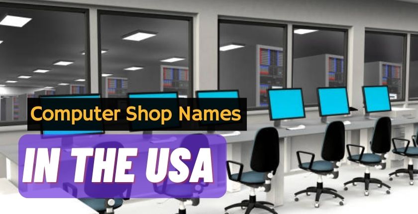 Computer Shop Names In the USA