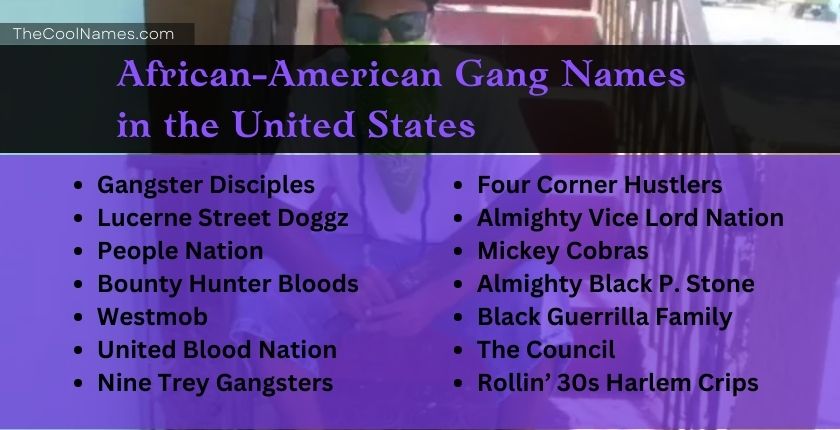 African-American Gang Names