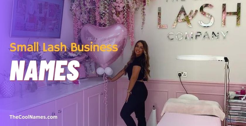 Small Lash Business Names