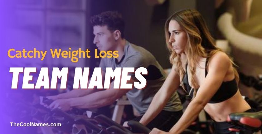 Catchy Weight Loss Team Names List