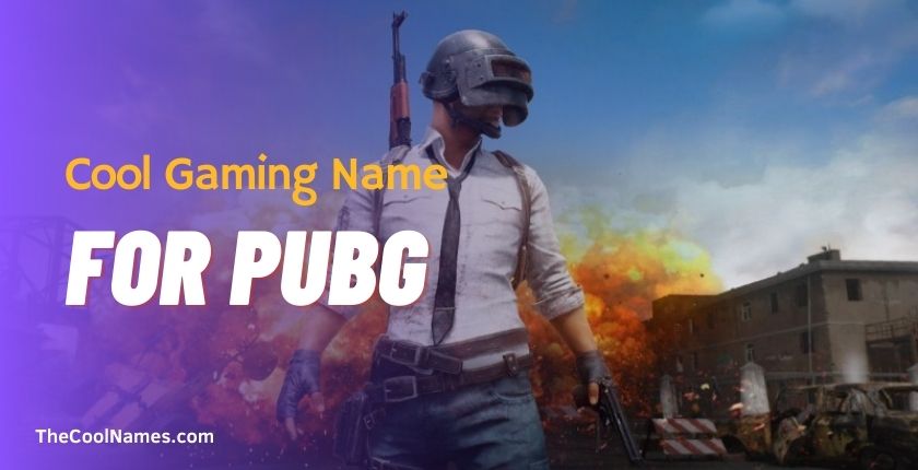 Cool Gaming Name For PUBG