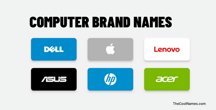 Computer Brand Names