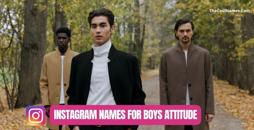 Instagram Names for Boys Attitude