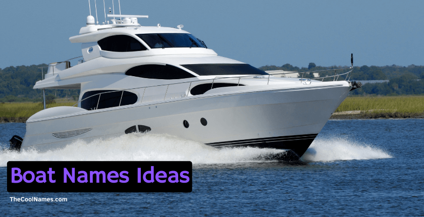 Boat Names Ideas