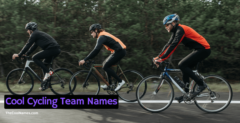 Cool Cycling Team Names
