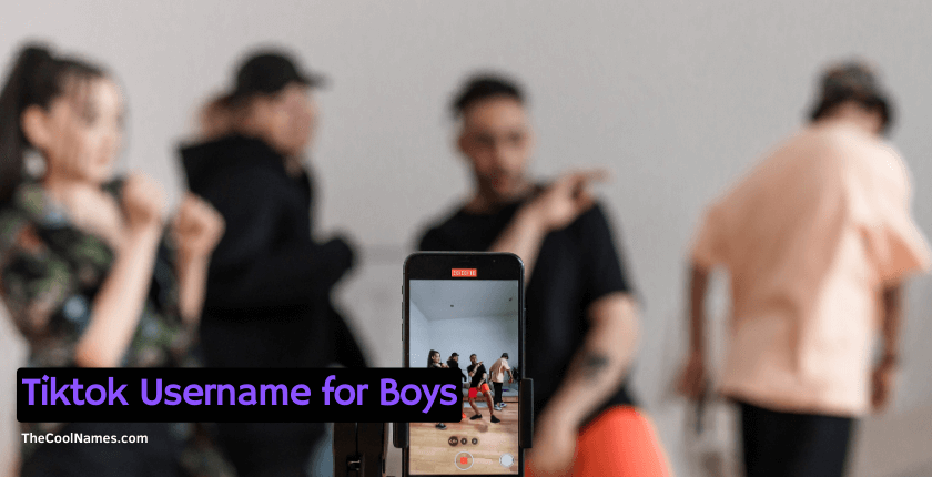Tiktok Usernames for Boys