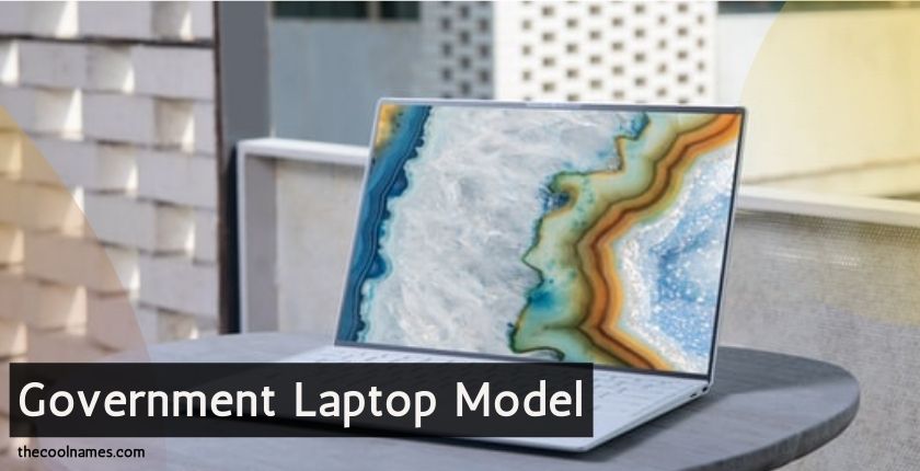 Government Laptop Model