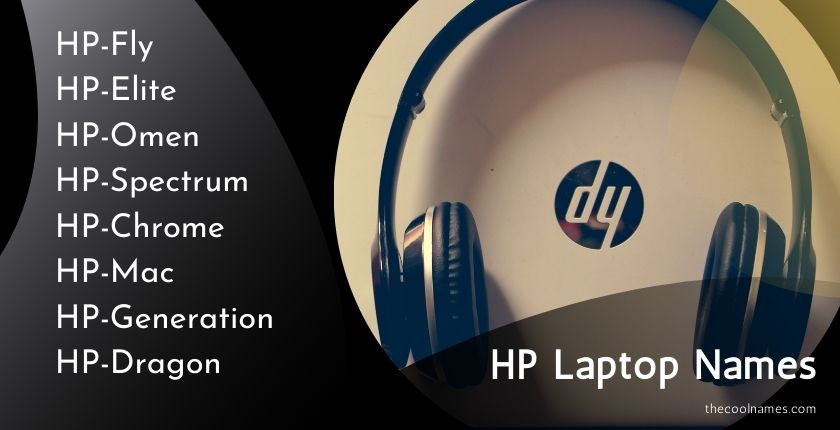 HP Laptop Names