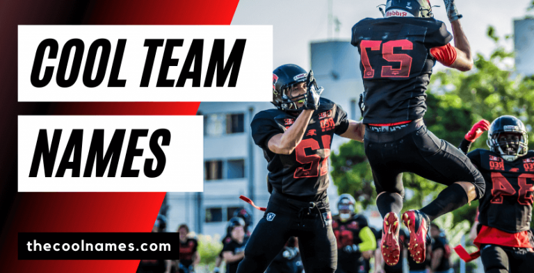 Cool Team Names