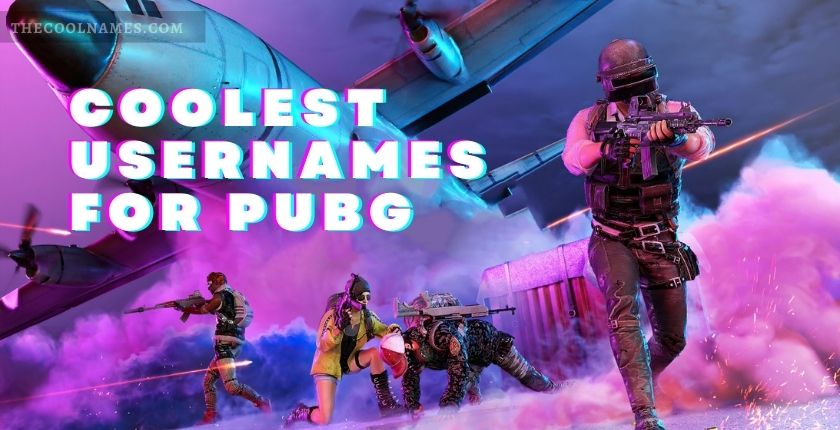 Coolest Player Names For PUBG