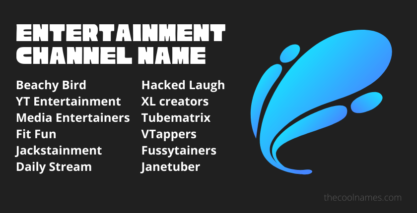 Youtube Channel Name Ideas For All Categories