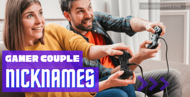 Gamer Couple Nicknames