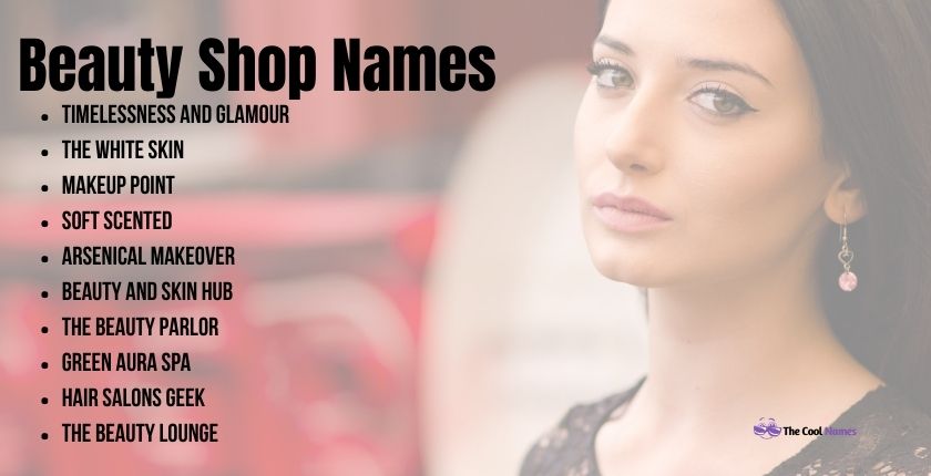 Beauty Shop Names