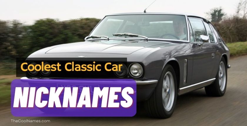 Coolest Classic Car Names