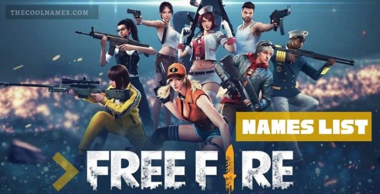 Free Fire Names