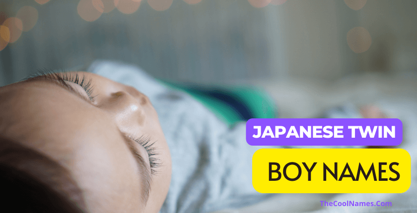 Japanese Twin Boys Names