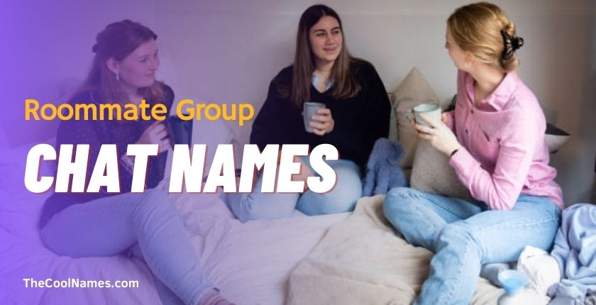 Roommate Group Chat Names
