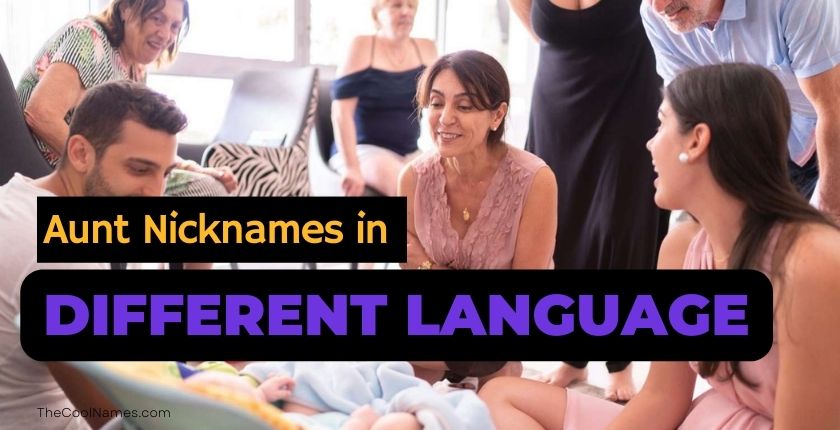 Aunt Nicknames in Different Language