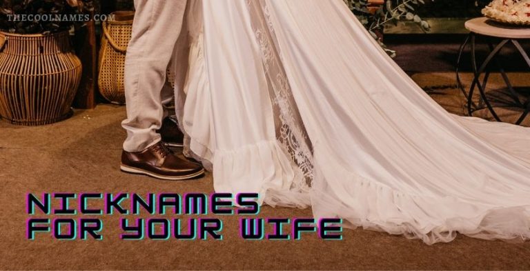 Nicknames for Wife