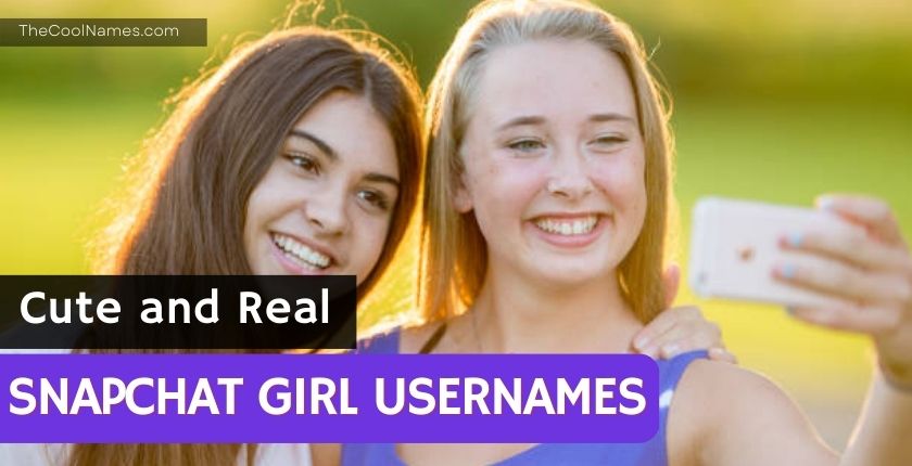Cute and Real Snapchat Girl Usernames