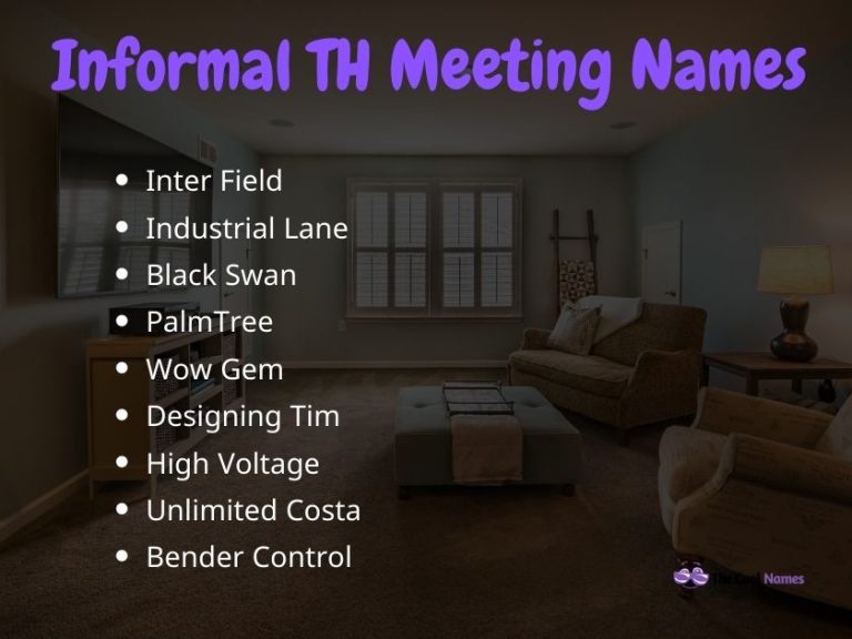 110+ Unique Town Hall Meeting Name Ideas In 2024