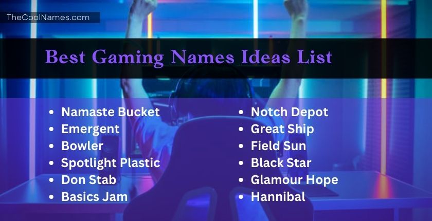 Badass Gaming Names | Steps To Pick Cool Gamer Nicknames