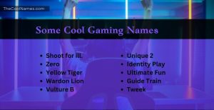 Badass Gaming Names | Steps To Pick Cool Gamer Nicknames