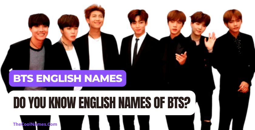BTS English Names