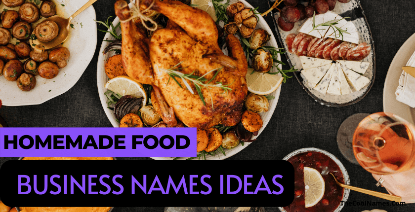Homemade Food Business Names