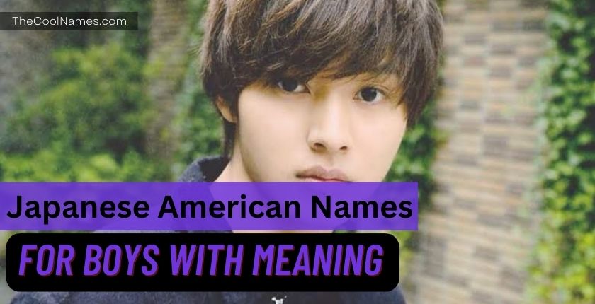 Japanese American Names for Boys