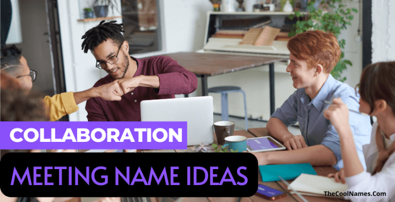 Collaboration Meeting Names