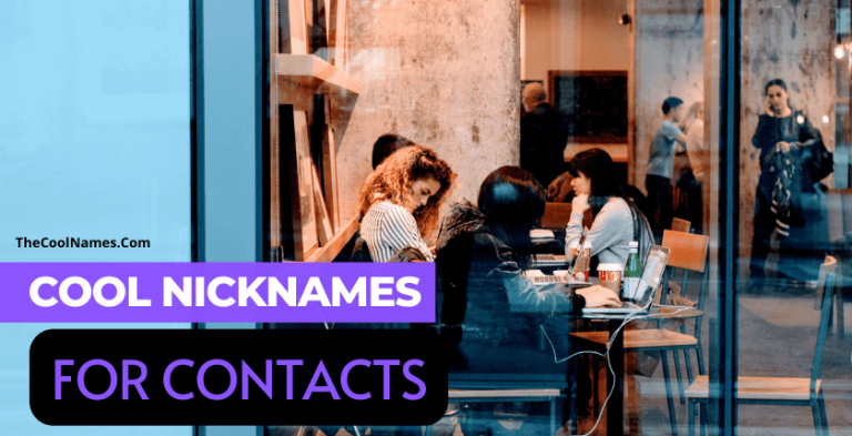 Nicknames for Contacts