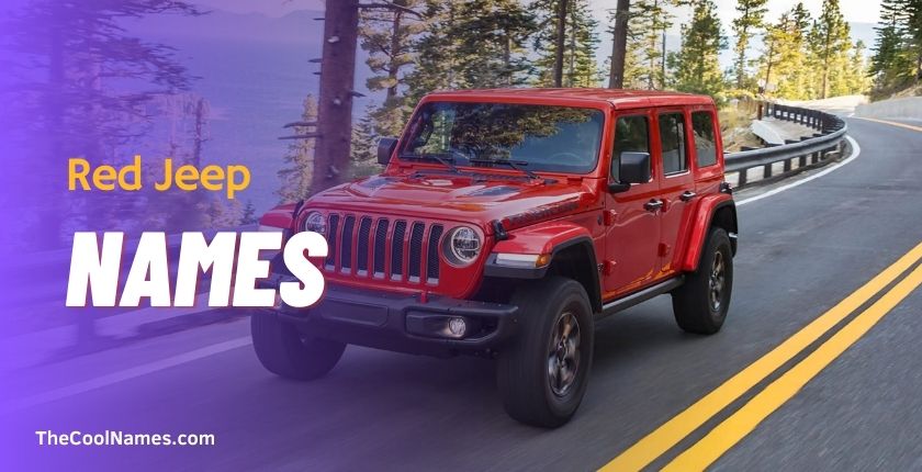 Red Jeep Names