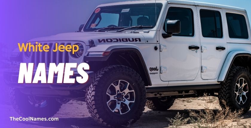 White Jeep Names