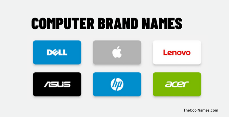 650+ Cool Computer Names And Catchy Nickname Ideas