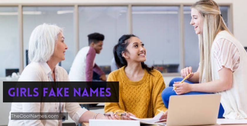 Girls Fake Names 2