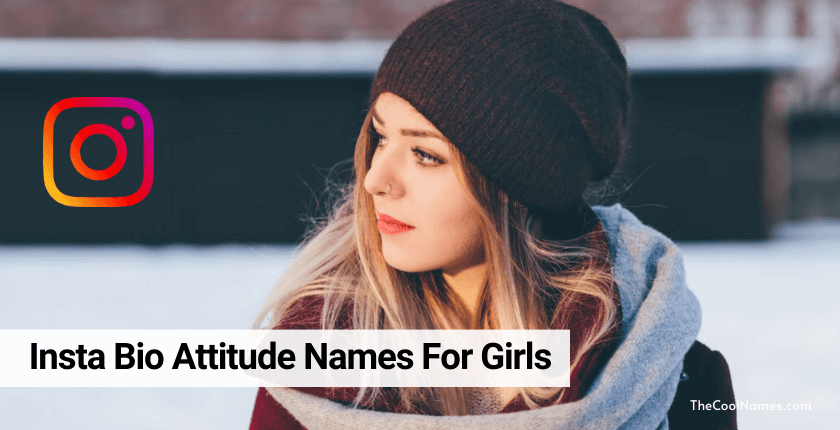 Insta Bio Attitude Names For Girls