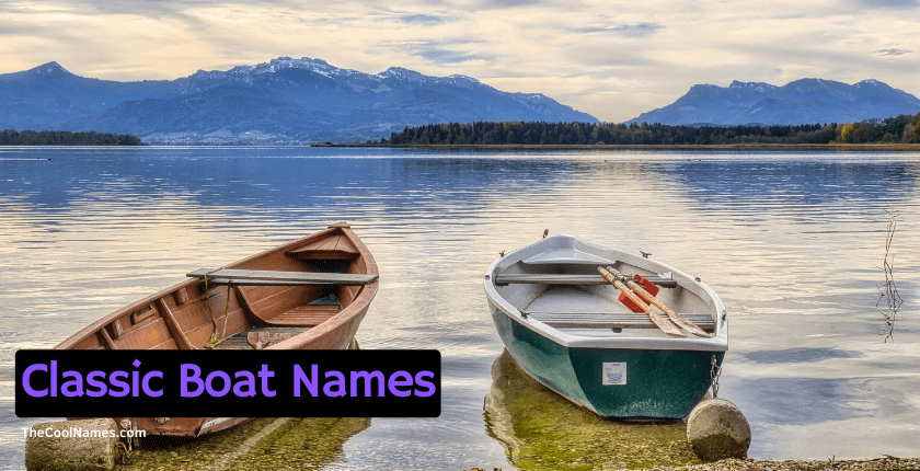 Classic Boat Names