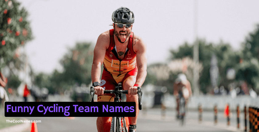 Funny Cycling Team Names